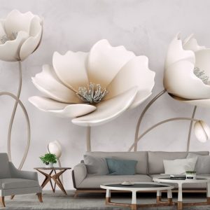 Tranh dán tường 3D Phòng khách BE127