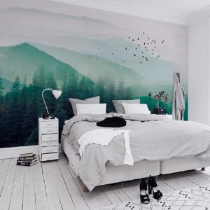 Tranh dán tường 3D Phòng ngủ BE150