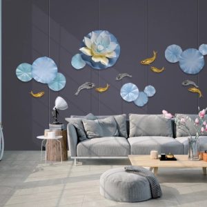 Tranh dán tường 3D Phòng ngủ đẹp  BE095