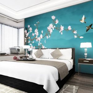 Tranh dán tường 3D Phòng ngủ đẹp  BE097