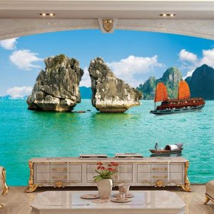 Tranh dán tường Hà nội Phong cảnh BE172