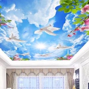 Tranh dán tường Trần 3D BE147